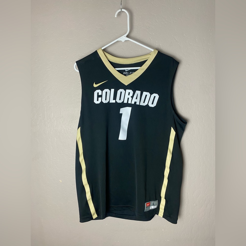 Colorado University Men’s Basketball Jersey Large